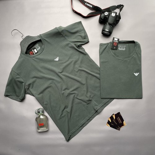 Футболка Verton (M-3XL) 089 khaki (лето) Verton 089 khaki