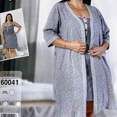 Комплект Disneyopt (2XL-4XL) 60041 grey (лето) Disneyopt 60041 grey
