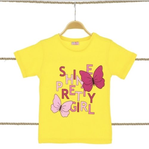 Футболка Baby Boom (1-4) BB63 yellow (лето) Baby Boom BB63 yellow