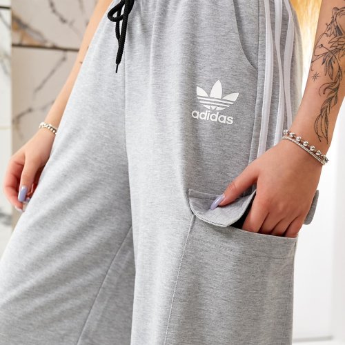 Штаны спорт HJJ Story (42-46) 107 grey (деми) HJJ Story 107 grey