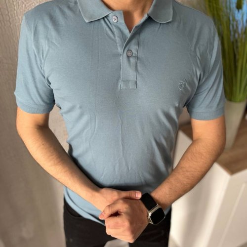 Футболка Nik (M-2XL) 34370 l.blue (лето) Nik 34370 l.blue