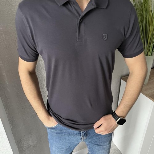 Футболка Nik (3XL-6XL) 34377 d.grey (лето) Nik 34377 d.grey