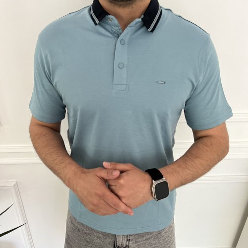 Футболка Nik (3XL-6XL) 34396 l.blue (лето) Nik 34396 l.blue