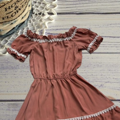 Платье Marimaks (134-152) 846 brown (лето) Marimaks 846 brown