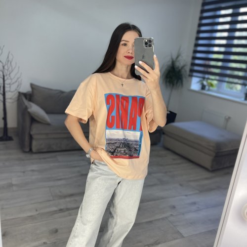 Футболка S.Style (42-48) 56 peach (лето) S.Style 56 peach