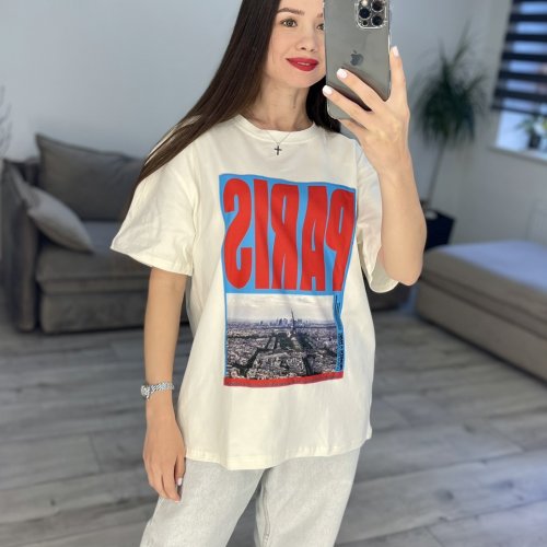 Футболка S.Style (42-48) 56 white (лето) S.Style 56 white