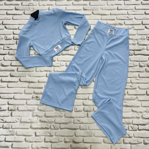 Костюм спорт Yulichka (S-L) 100 l.blue (деми) Yulichka 100 l.blue