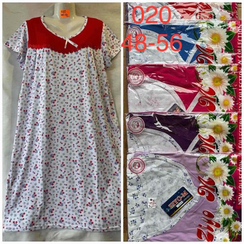 Ночнушка HomeWear (48-56) 101 mix (лето) HomeWear 101 mix
