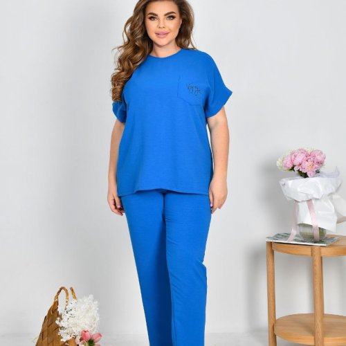 Костюм Iren Veles (50-56) 1446 blue (лето) Iren Veles 1446 blue