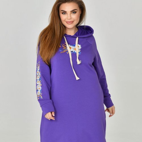 Платье Iren Veles (52-58) 4057 purple (деми) Iren Veles 4057 purple