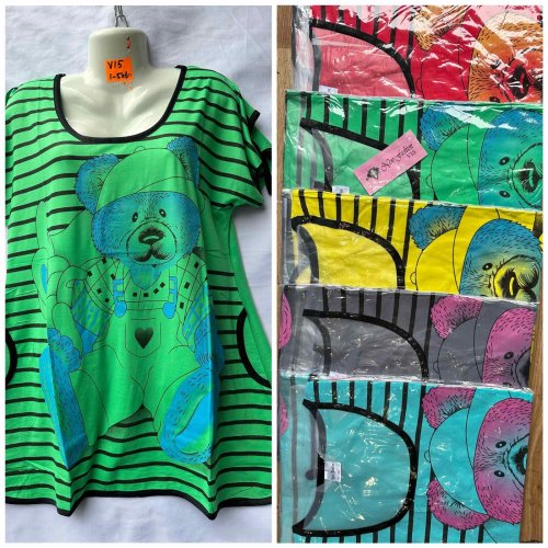 Туника HomeWear (44-54) V15 mix (лето) HomeWear V15 mix