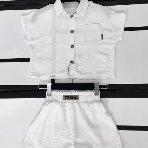 Костюм iBamBino (128-152) 9841 white (лето) iBamBino 9841 white