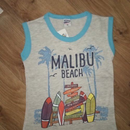 Майка iBamBino (9-12) 9931 grey (лето) iBamBino 9931 grey