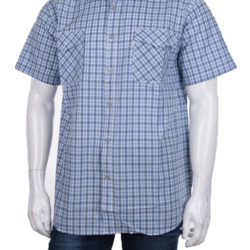 Рубашка Logaster (XL-5XL) A735-3 l.blue (лето) Logaster A735-3 l.blue