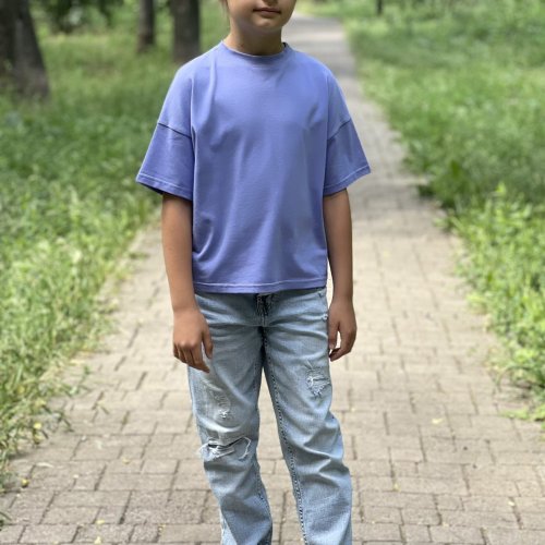 Футболка LiMa kids (134-158) LN43 lilac (лето) LiMa kids LN43 lilac