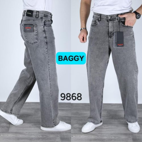 Джинсы God Baron (28-34) 9868 grey (деми) God Baron 9868 grey