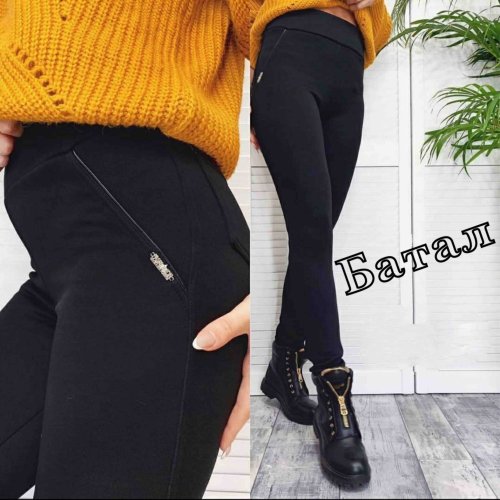 Лосины Sport style (XL-4XL) 50251 black (деми) Sport style 50251 black