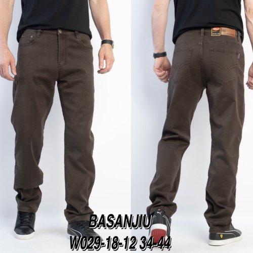 Джинсы God Baron (34-44) 029-18-12 khaki (деми) God Baron 029-18-12 khaki