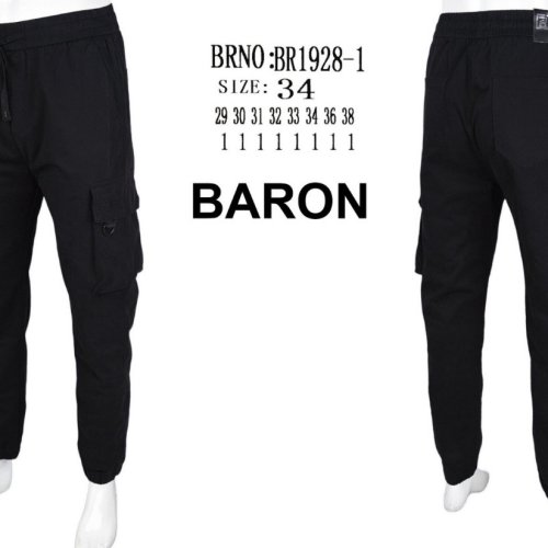 Джоггеры God Baron (29-38) 1928-1 black (деми) God Baron 1928-1 black