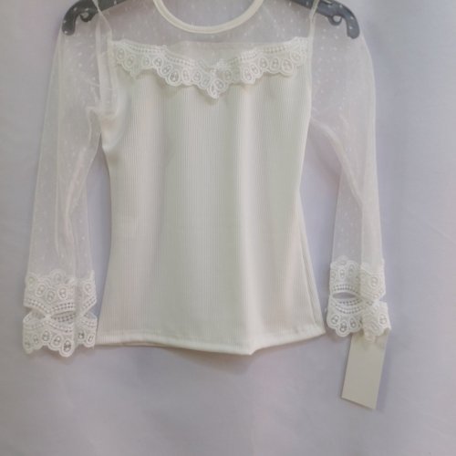 Блузка iBamBino (6-14) 9959 white-old-1 (деми) iBamBino 9959 white-old-1