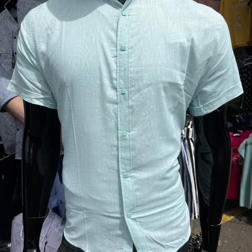 Рубашка Nik (3XL-6XL) 54716 mint (лето) Nik 54716 mint