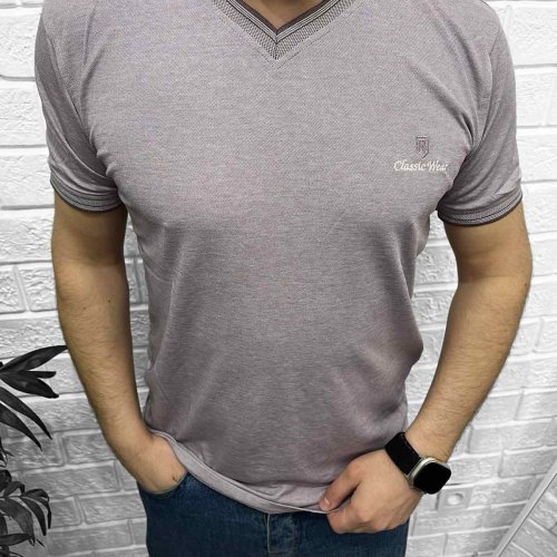 Футболка Nik (M-2XL) 54729 grey (лето) Nik 54729 grey