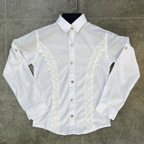 Рубашка iBamBino (6-9) 9955 white-old-1 (деми) iBamBino 9955 white-old-1