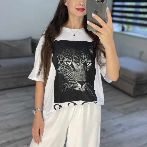 Футболка S.Style (one size) 56-8 white (лето) S.Style 56-8 white