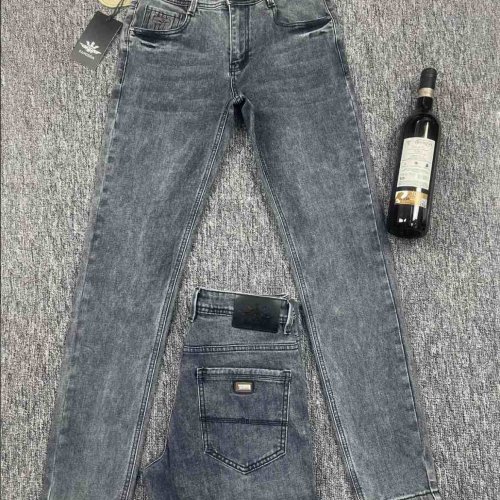 Джинсы God Baron (31-38) 8661-1 grey (деми) God Baron 8661-1 grey