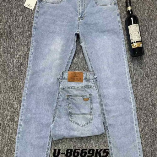 Джинсы God Baron (29-38) 8669-5 l.blue (деми) God Baron 8669-5 l.blue