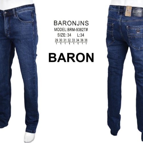 Джинсы God Baron (29-38) 9382 navy (деми) God Baron 9382 navy