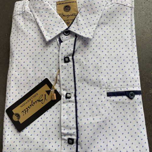 Рубашка Nik (11-16) 54847 white (деми) Nik 54847 white