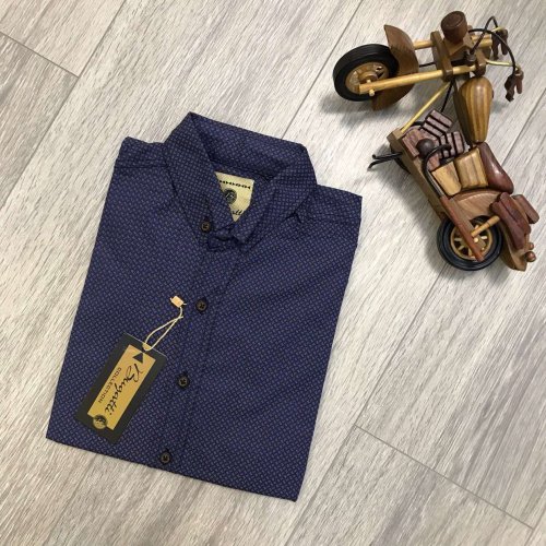Рубашка Nik (7-12) 54852 navy (лето) Nik 54852 navy