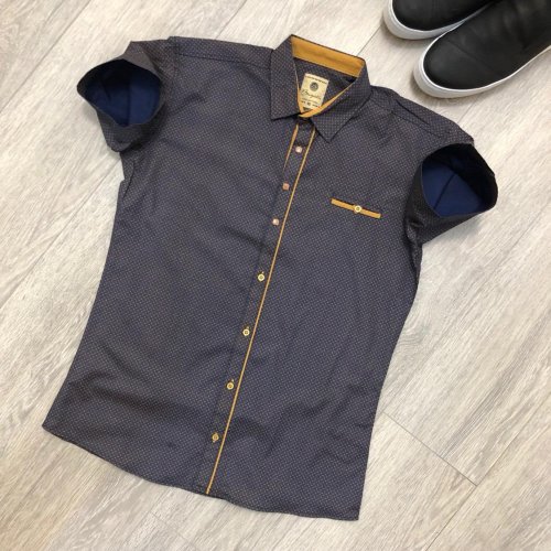 Рубашка Nik (11-16) 54868 black (лето) Nik 54868 black