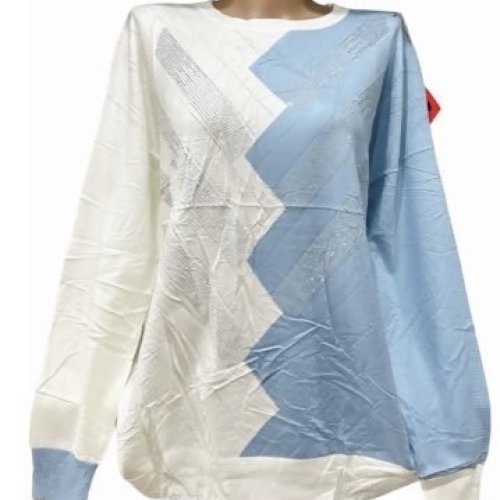 Свитер Novetly Store (48-54) 24044 l.blue (деми) Novetly Store 24044 l.blue