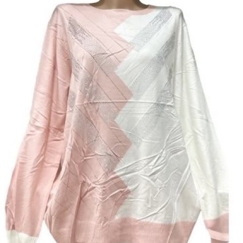 Свитер Novetly Store (48-54) 24044 pink (деми) Novetly Store 24044 pink