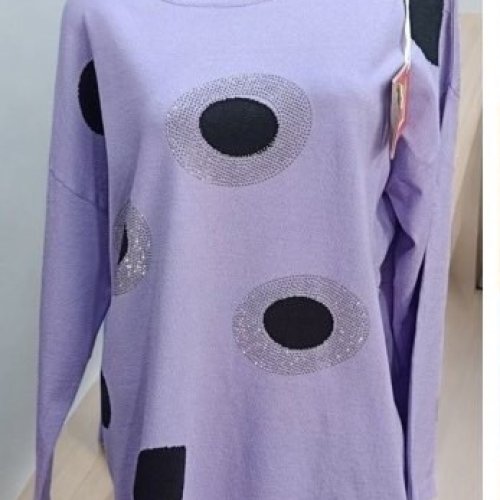Свитер LeVisha (52-56) 24045 lilac (деми) LeVisha 24045 lilac