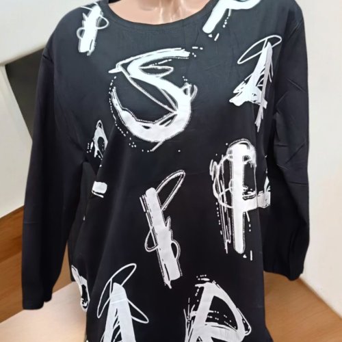 Свитер LeVisha (52-56) 27085 black (деми) LeVisha 27085 black