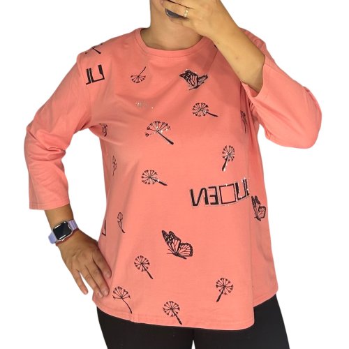 Свитер LeVisha (52-56) 27086 pink (деми) LeVisha 27086 pink