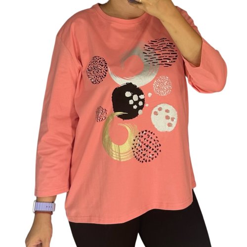Свитер LeVisha (52-56) 27087 pink (деми) LeVisha 27087 pink