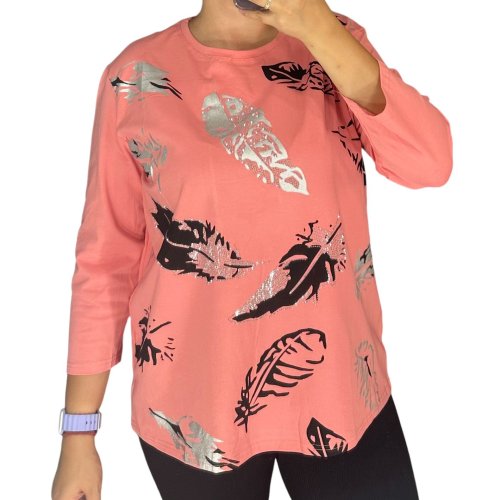 Свитер LeVisha (52-56) 27082 pink (деми) LeVisha 27082 pink