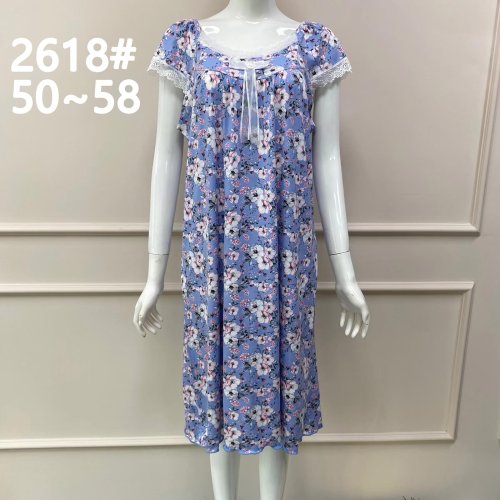 Ночнушка Brilliant (50-58) 2618 blue (лето) Brilliant 2618 blue