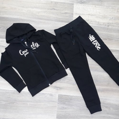 Костюм спорт iBamBino (5-8) 9987 black (деми) iBamBino 9987 black