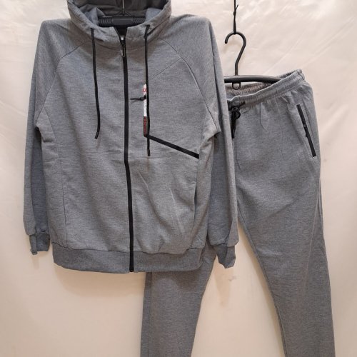 Костюм спорт Giang (3XL-7XL) 2371B grey (деми) Giang 2371B grey