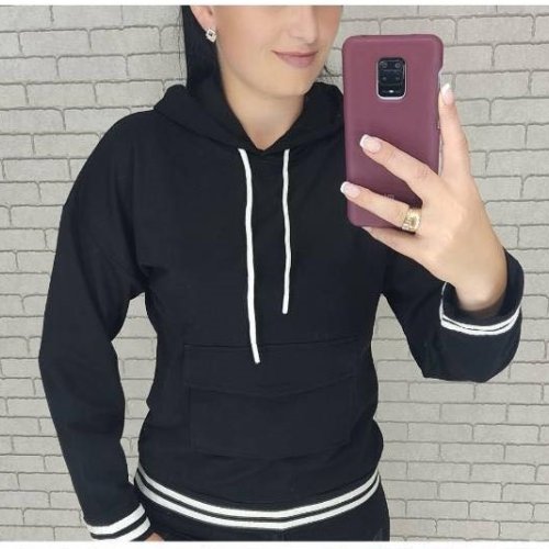 Худи Shipi (S-XL) 2949 black (деми) Shipi 2949 black