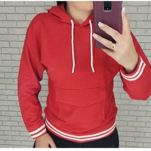 Худи Shipi (S-XL) 2949 red (деми) Shipi 2949 red