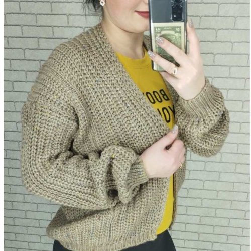 Кардиган Shipi (one size) 3032 grey (зима) Shipi 3032 grey