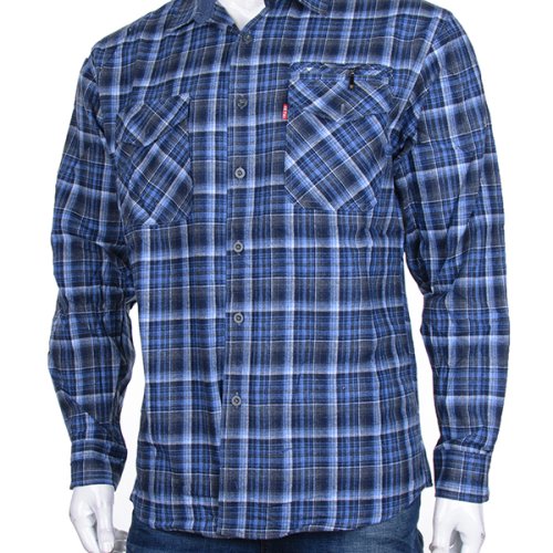 Рубашка Logaster (XL-5XL) A43-5-1 blue (деми) Logaster A43-5-1 blue