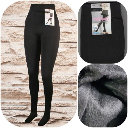 Колготы Hoan (48-56) V04 black (зима) Hoan V04 black