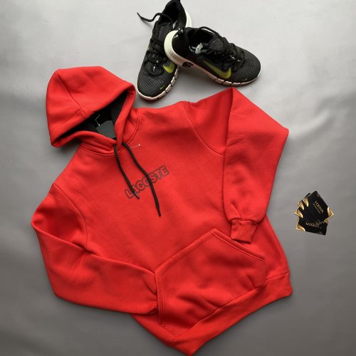 Худи Verton (M-2XL) 182 red (зима) Verton 182 red